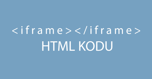 İframe Kodu, İframe HTML Kodu